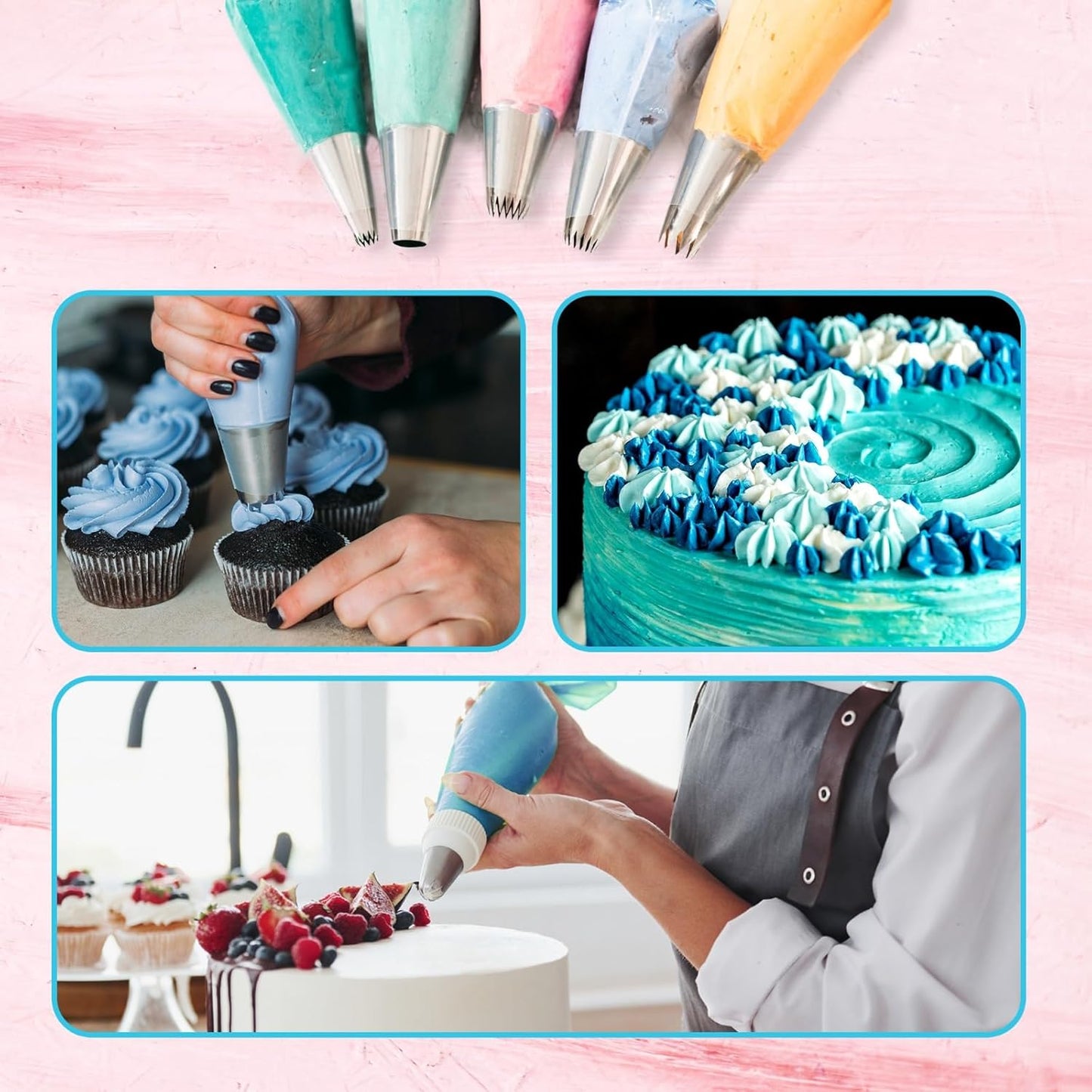 Reusable Cake Decorating Kit