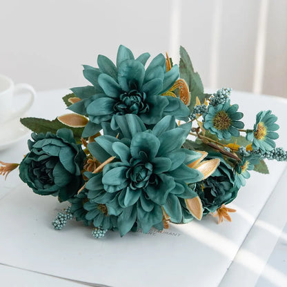 Elegant Silk Flower Bouquet