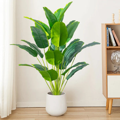 Realistic Plastic Banana Plant